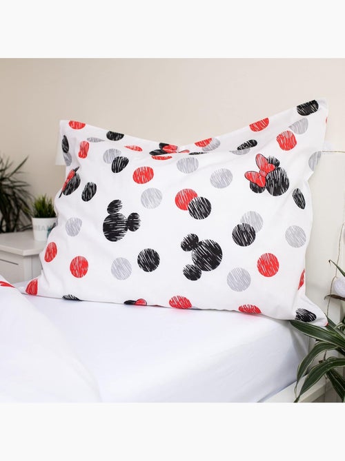 Juego de cama infantil Minnie con Mickey reversible – 100% algodón - Kiabi