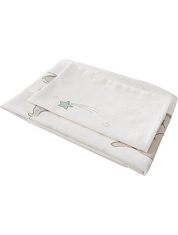 Juego de cama infantil reversible - Funda nórdica + funda de almohada en algodón Roba sternenzauber