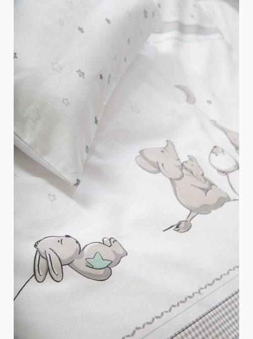 Juego de cama infantil reversible - Funda nórdica + funda de almohada en algodón Roba sternenzauber - Kiabi