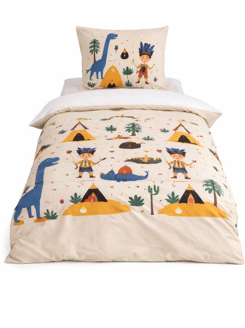 Juego de cama infantil reversible con motivo de pirata - Kiabi Juego de cama infantil reversible con motivo de pirata - Kiabi