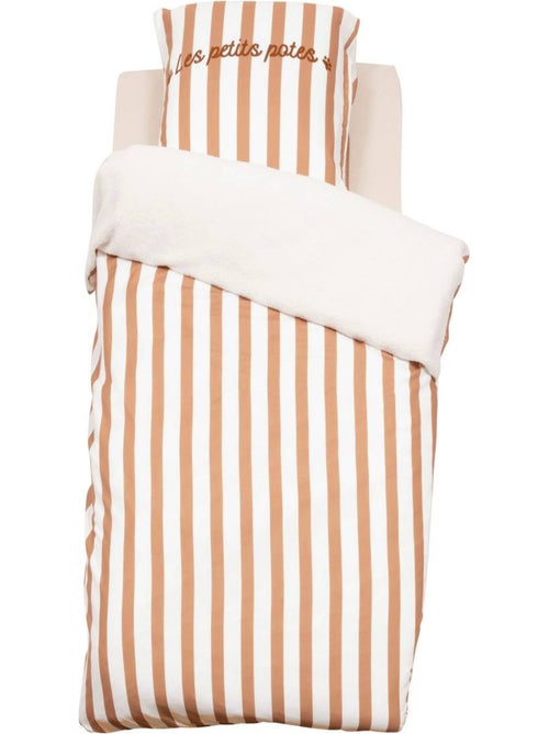 Juego de cama infantil reversible efecto bouclette - Kiabi
