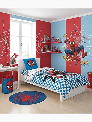 Juego de cama infantil Spider-Man reversible – 100% algodón
