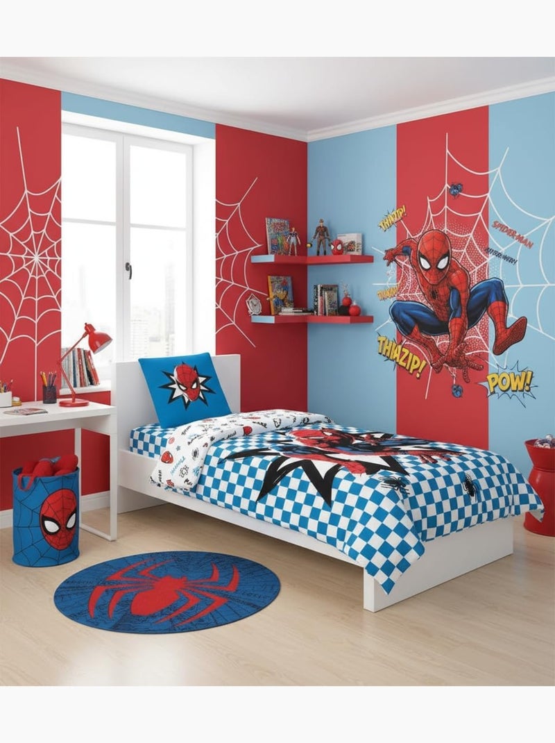 Juego de cama infantil Spider-Man reversible – 100% algodón Azul - Kiabi