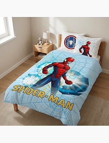 Juego de cama infantil Spider-Man reversible – 100% algodón