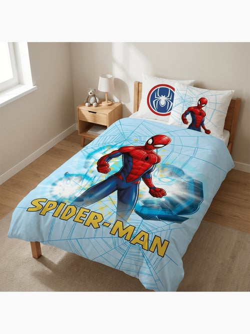 Juego de cama infantil Spider-Man reversible – 100% algodón - Kiabi
