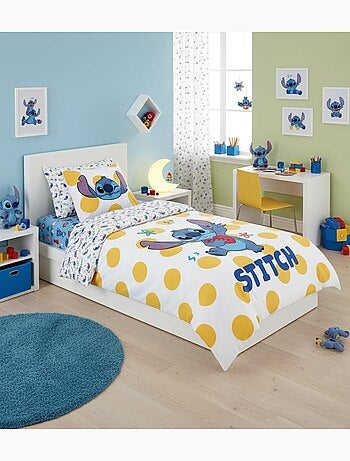 Juego de cama infantil Stitch reversible – 100% algodón
