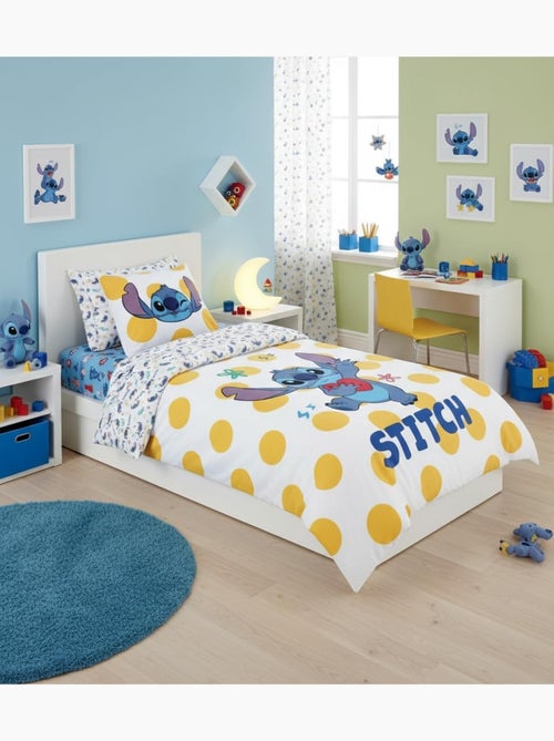 Juego de cama infantil Stitch reversible – 100% algodón - Kiabi