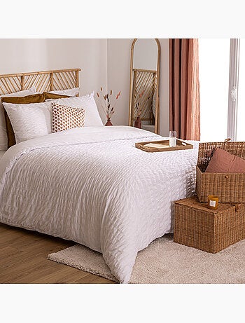 Juego de cama irhia 240x220cm blanco