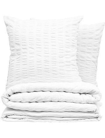 Juego de cama irhia 240x220cm blanco