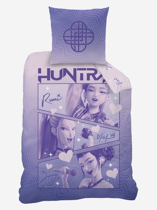 Juego de cama 'KPop Demon Hunters' individual 2 piezas - Kiabi Juego de cama 'KPop Demon Hunters' individual 2 piezas - Kiabi