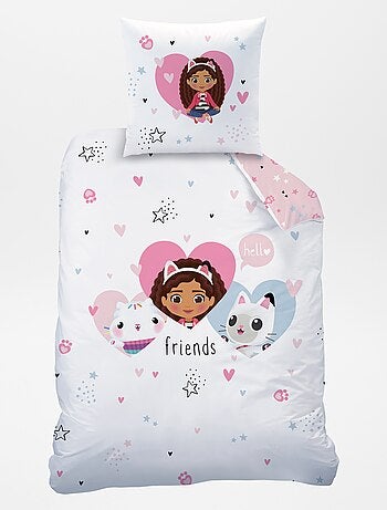 Juego de cama 'La casa de muñecas de Gabby' - Individual