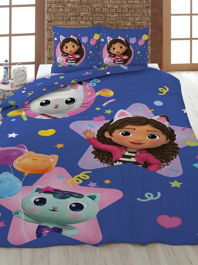 Juego de cama 'La casa de muñecas de Gabby' azul - Kiabi