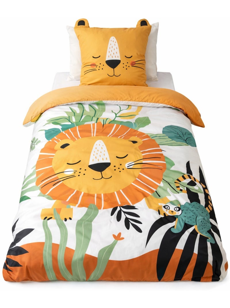 Juego de cama LION, Amarillo Amarillo - Kiabi