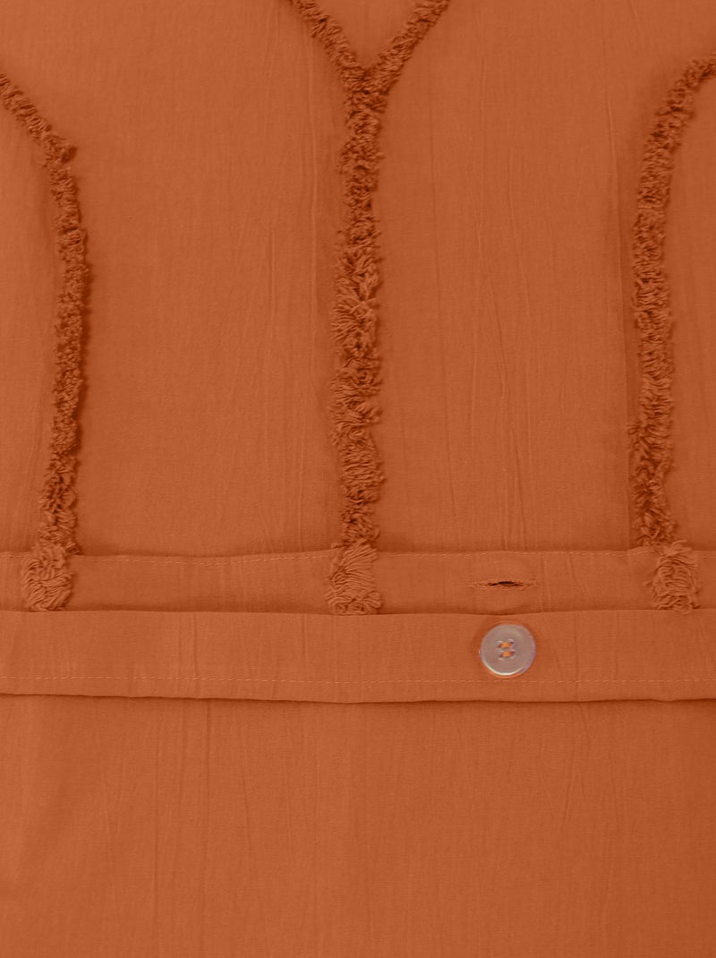 Juego de cama liso - Doble Blanco - Kiabi