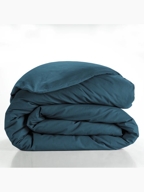 Juego de cama liso – 2 fundas de almohada 63 x 63 cm incluidas - Kiabi Juego de cama liso – 2 fundas de almohada 63 x 63 cm incluidas - Kiabi