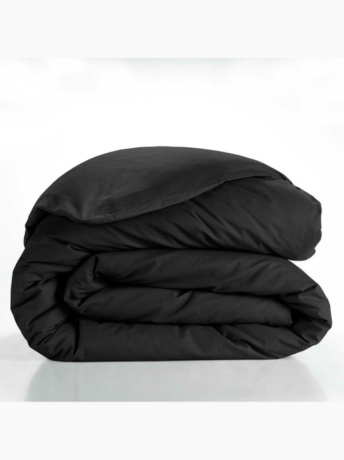Juego de cama liso – 2 fundas de almohada 63 x 63 cm incluidas - Kiabi Juego de cama liso – 2 fundas de almohada 63 x 63 cm incluidas - Kiabi
