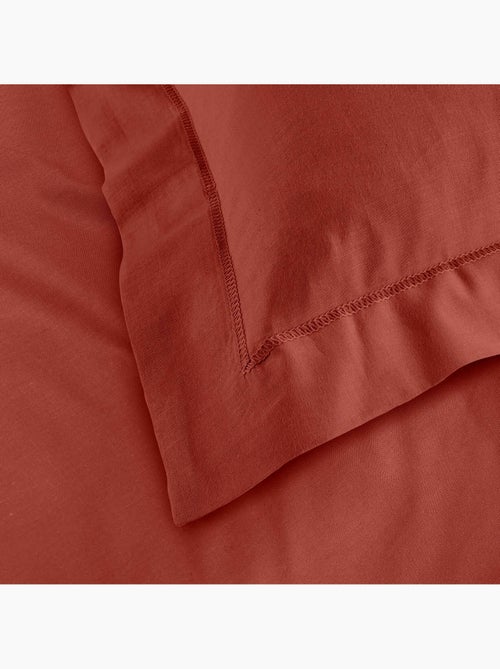 Juego de cama liso – 2 fundas de almohada 63 x 63 cm incluidas - Kiabi Juego de cama liso – 2 fundas de almohada 63 x 63 cm incluidas - Kiabi