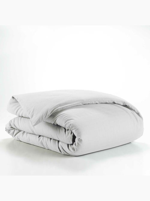 Juego de cama liso 57 hilos – linaé + 1 funda de almohada - Kiabi Juego de cama liso 57 hilos – linaé + 1 funda de almohada - Kiabi