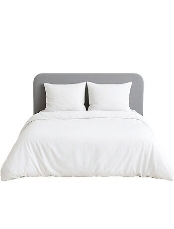 Juego de cama liso de microfibra lavada