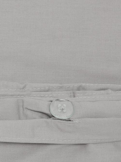 Juego de cama liso para 2 personas - 200x200cm - Kiabi