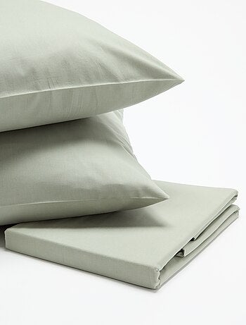 Juego de cama liso para 2 personas - 200x200cm