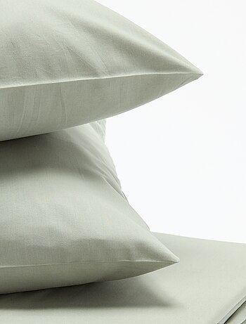 Juego de cama liso para 2 personas - 200x200cm