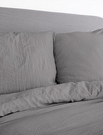 Juego de cama liso ultra suave - 1 o 2 personas