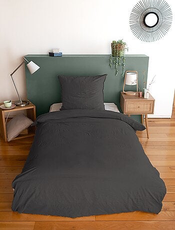 Juego de cama liso ultra suave - 1 o 2 personas