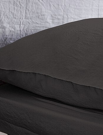 Juego de cama liso ultra suave - 1 o 2 personas