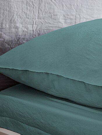 Juego de cama liso ultra suave - 1 o 2 personas