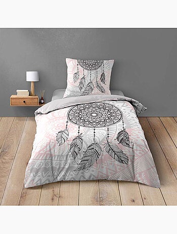 Juego de cama mandala y atrapasueños