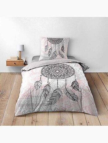 Juego de cama mandala y atrapasueños