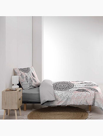 Juego de cama mandala y atrapasueños