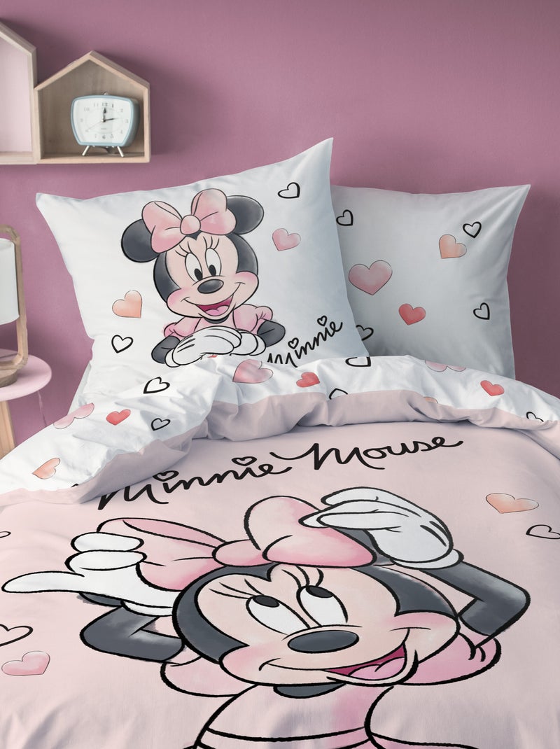 Juego de cama 'Minnie' - Individual ROSA - Kiabi