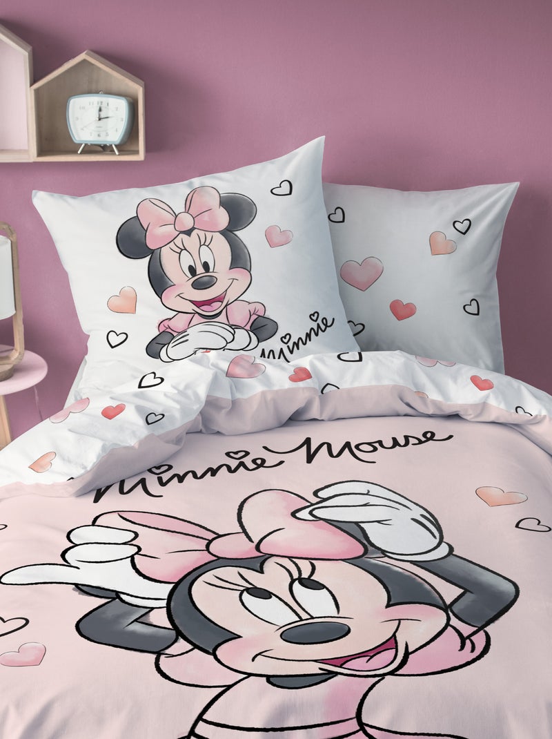Juego de cama 'Minnie' - Individual ROSA - Kiabi