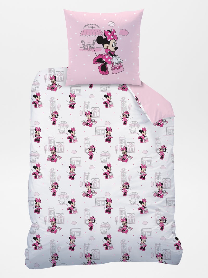 Juego de cama 'Minnie' - Individual ROSA - Kiabi