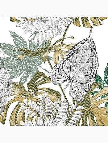 Juego de cama monstera algodón 240x220cm