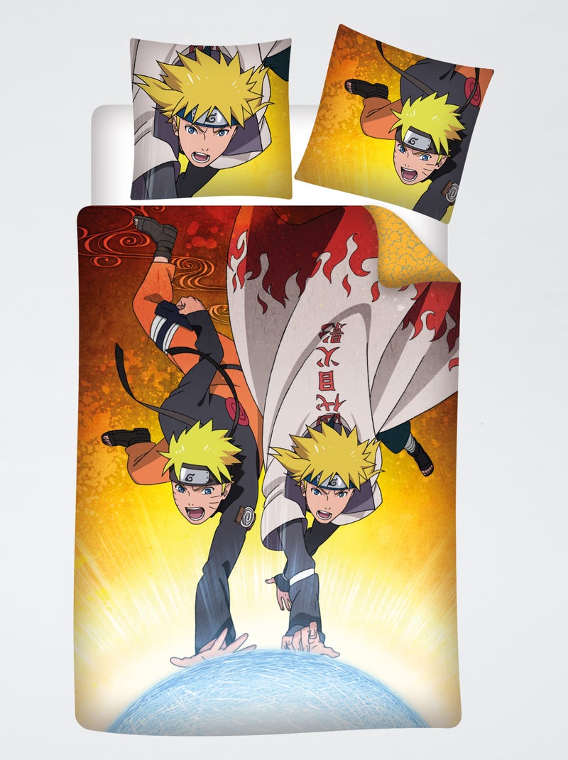 Juego de cama 'Naruto' - 1 persona Naranja - Kiabi