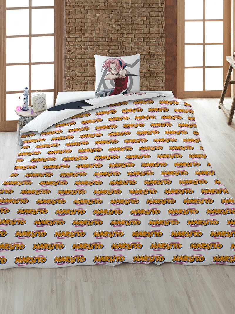 Juego de cama 'Naruto' - Individual BLANCO - Kiabi