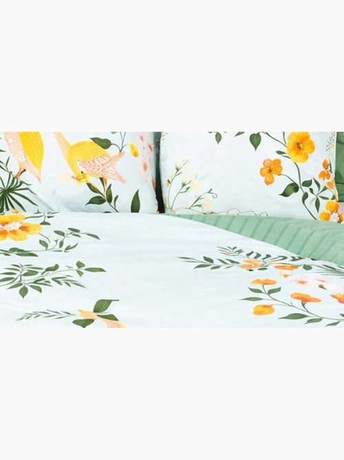Juego de cama NATURALEZA Tropical - 100% algodón - Kiabi