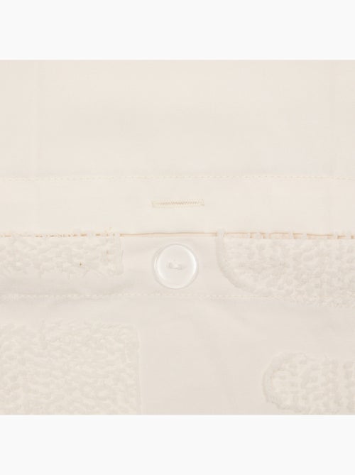 Juego de cama nyero, 220 x 240 cm, blanco - Kiabi Juego de cama nyero, 220 x 240 cm, blanco - Kiabi