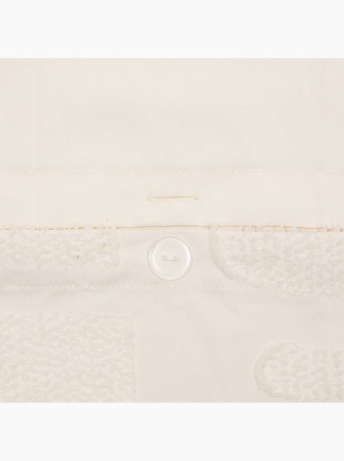 Juego de cama nyero, 220 x 240 cm, blanco - Kiabi Juego de cama nyero, 220 x 240 cm, blanco - Kiabi