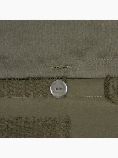 Juego de cama nyero, 220 x 240 cm, verde - Kiabi Juego de cama nyero, 220 x 240 cm, verde - Kiabi
