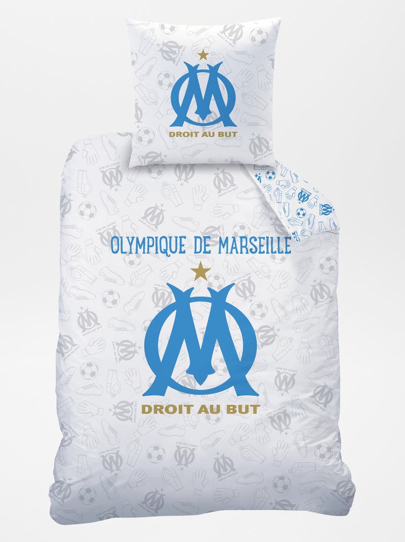 Juego de cama 'Olympique de Marseille' - Individual AZUL - Kiabi