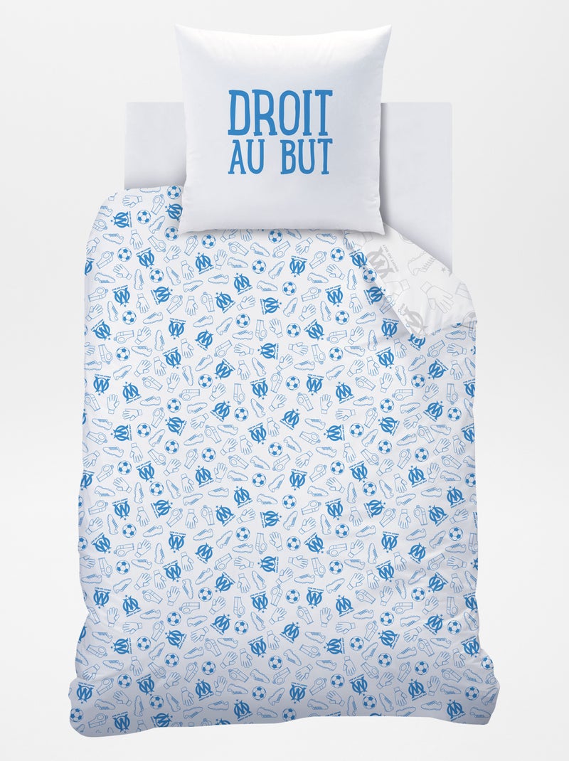 Juego de cama 'Olympique de Marseille' - Individual AZUL - Kiabi