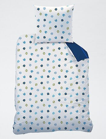 Juego de cama 'Olympique de Marseille' 2 piezas 1 persona: funda nórdica + funda de almohada