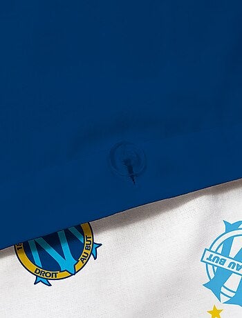 Juego de cama 'Olympique de Marseille' 2 piezas 1 persona: funda nórdica + funda de almohada