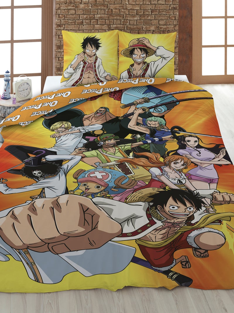 Juego de cama 'One Piece' AMARILLO - Kiabi