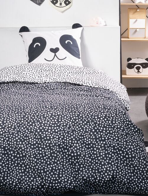 Juego de cama 'panda' - Individual - Kiabi