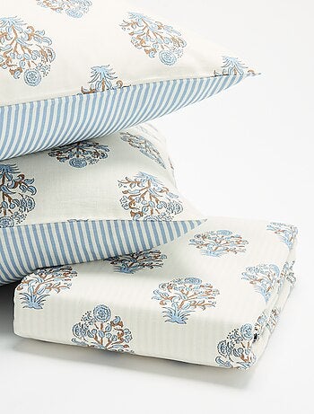 Juego de cama para 2 personas - 1 funda nórdica + 2 fundas de almohada